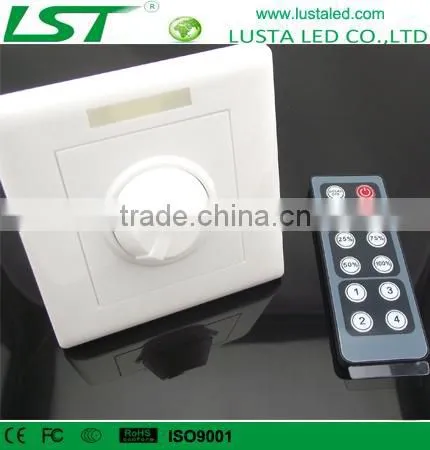 LED Lighting Intelligent Dimming Controller,With Infrared 12 Key Panel Dimmer,Wireless Remote LED Dimmer