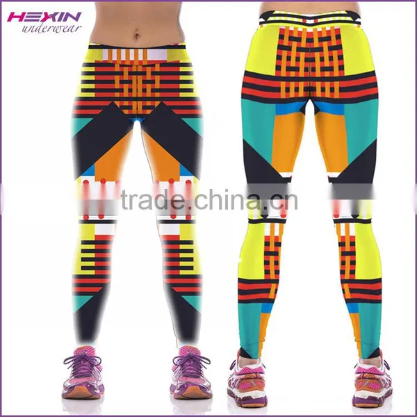 Fashion Colorful No MOQ Galaxy Print Leggings OEM Welcome photo-2
