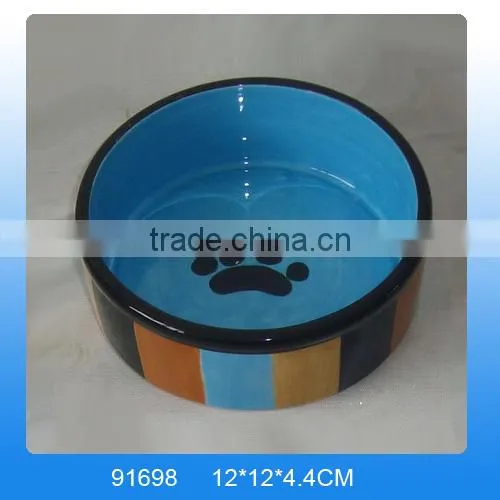 Custom Ceramic Bowls for Dogs With Customized Logo Painting Supplier's Choice photo-5