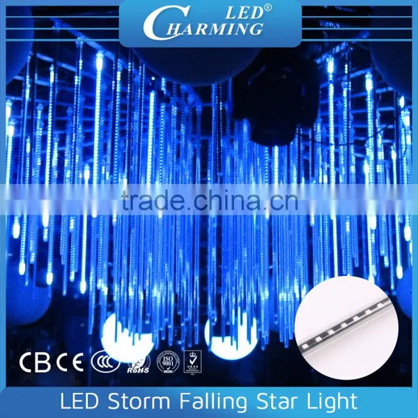 RGB LED Bright Falling Star LED Christmas Tube Lights For Hotel photo-4