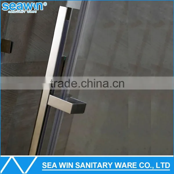 Rectangular Shape High Quality 304 Stainless Steel Hardware Shower Glass Partition photo-2