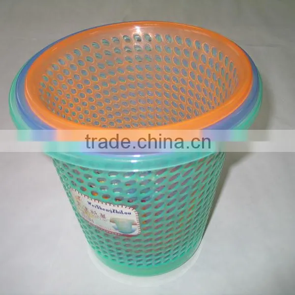 Plastic Wastebasket Paper Basket photo-2