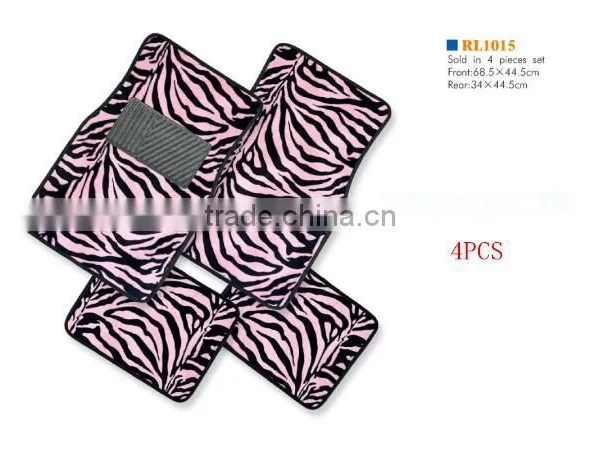 Carpet Car Floor Mat,car Mat With Pvc, Non Slip Universal Car Mats