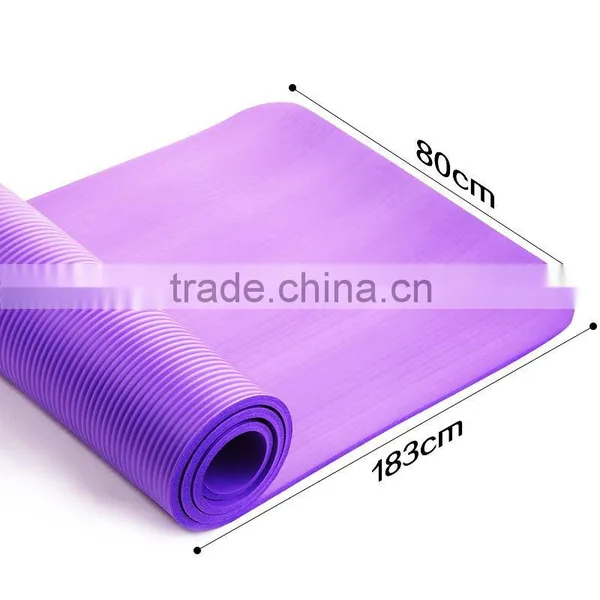 NBR 0.6" Etra Thick 7232" High Density Durable Close-foam Tech Eercise Yoga Mat With Carry Strap Best Quality in Class photo-3