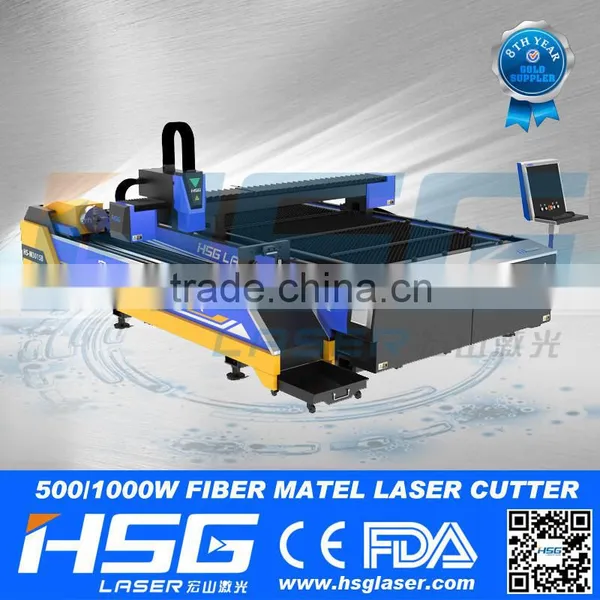 500 Watts Fiber Laser Steel Cutter Cutting Machine for Sale HS-M3015B