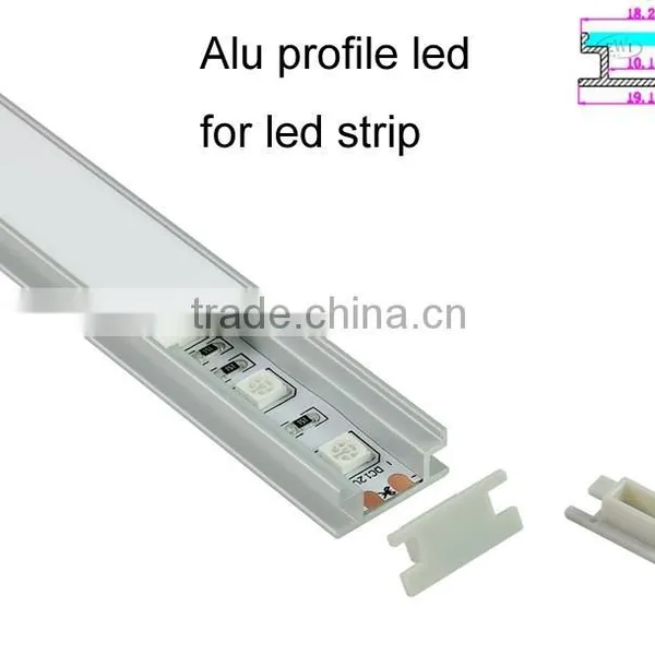 China Factory Price h Type Aluminium Profile Led for Flooring Lights photo-2