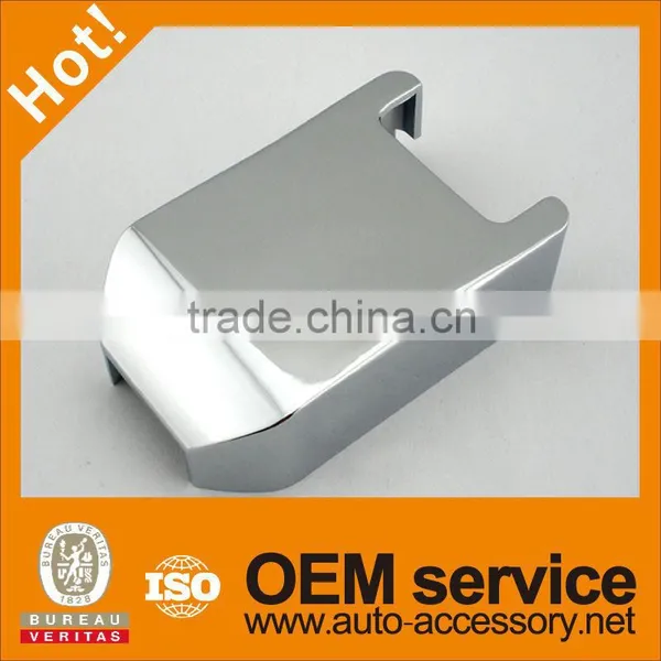 Plastic chrome push button cover