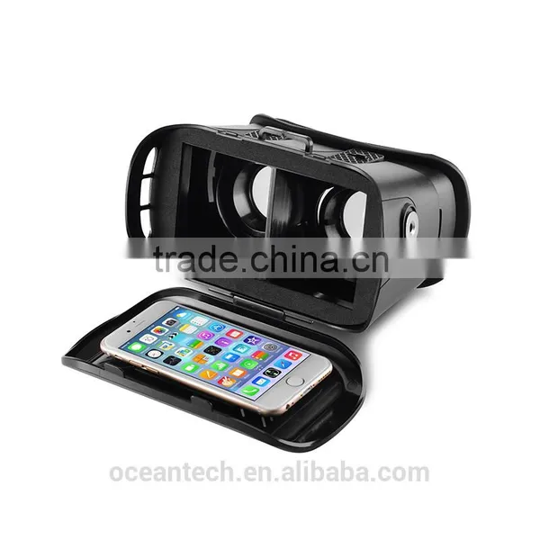 Best Selling 3D VR Box OEM Factory VR Headsets for 6'' Mobile VR photo-6