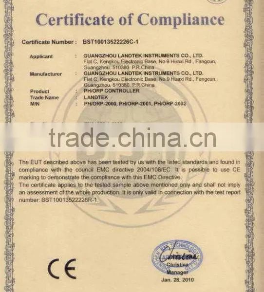 Electric PH/ORP Controller PH/ORP-2000 photo-2