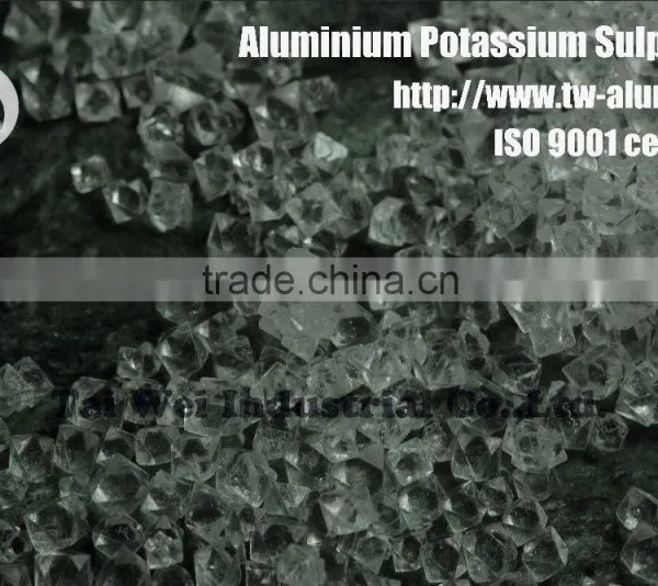 High Qulity Aluminium Sulphate Water Leakproof Aluminium Potassium Sulphate
