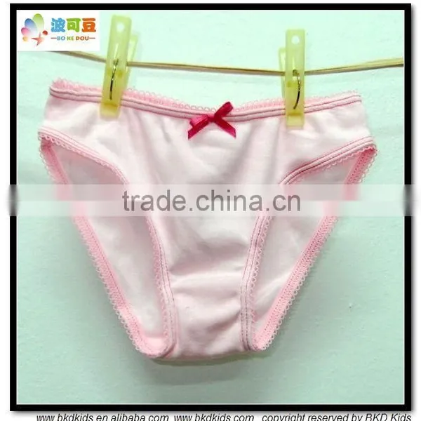 BKD Plain Cotton Kids Hipster Undies