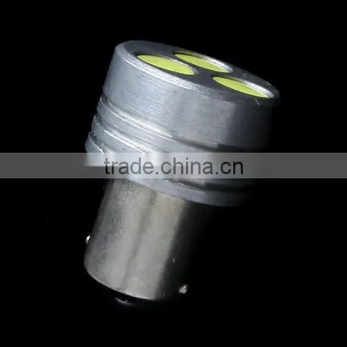 1156 BA15S 3 SMD LED White Turn Tail Brake Stop Light Bulb Lamp photo-3