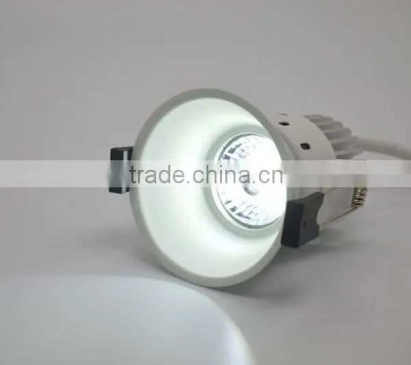 Pure Aluminum Body Matt White Surface COB Led Downlight TEC002ND6WC photo-3