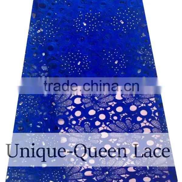 2016 New Design Wedding Green Nigeria Guipure Cord African Lace Fabric /green Cord Lace Fabric photo-5