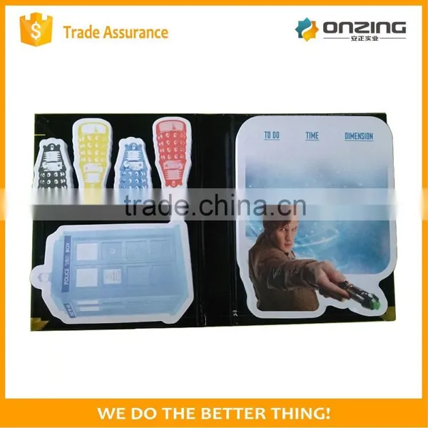 Onzing Good Quality Die Cut Shaped Sticky Notes Writing Pad photo-4