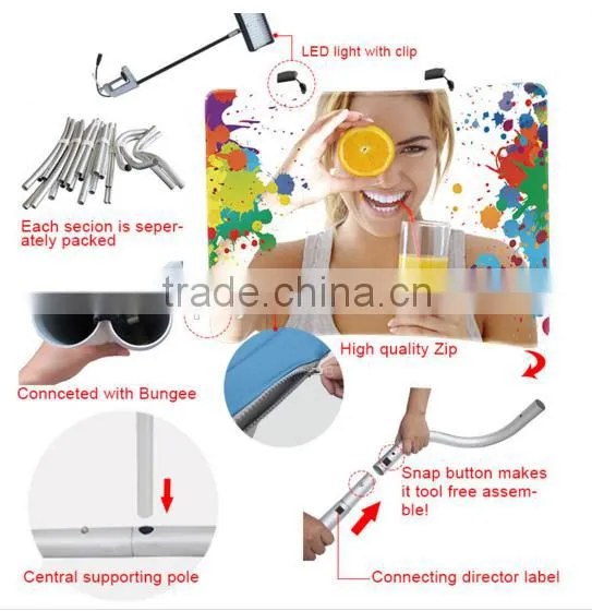 Flex Free Standing Round Banner Stand photo-4