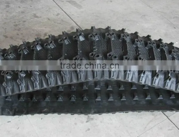 ATV Rubber Snow Tracks/rubber Crawler/snowBlower/snowmobile/SUV photo-2