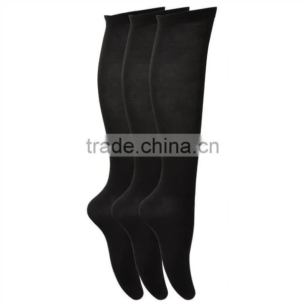 Cotton Girls Ladies Women Knee High Socks photo-2