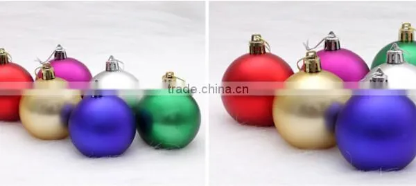 Cheap 6cm Tree Decoration Christmas Ornament Hanging Christmas Ball