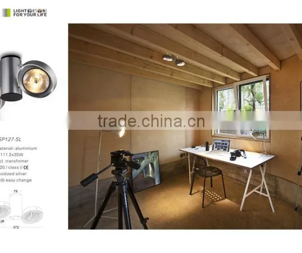 Turnable Two Heads Halogen Spotlight & Stage Light photo-3