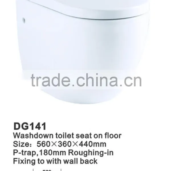 European Popular Design Ceramic Wall Hung Toilet photo-2