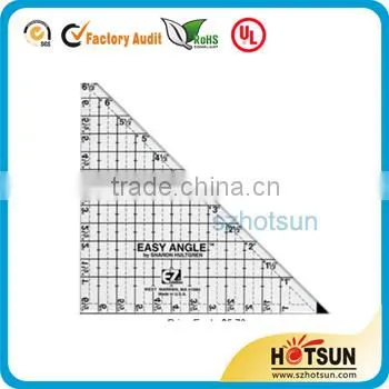 Custom Clear Acrylic Triangular Ruler