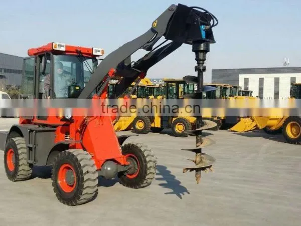 EOUGEM 2016 1.6 Ton Newest Model Mini Wheel Loader Backhoe photo-3