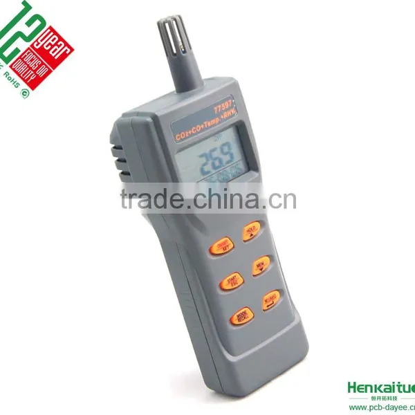 Multiple Function 3 in 1 Alarm Digital Air Quality Meter CO2 CO Gas Detector Temperature Humidity Meter Thermometer Hygrometer photo-5