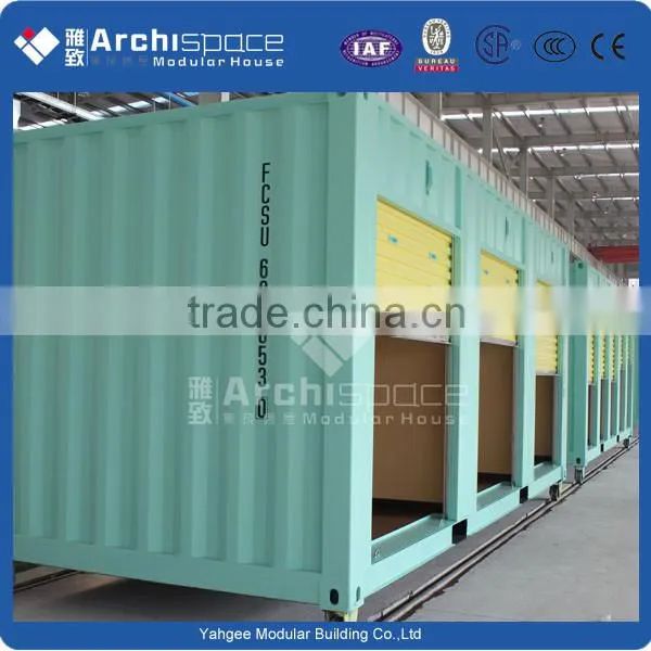 Prefab Warehouse With 20ft Storage Container Made in China