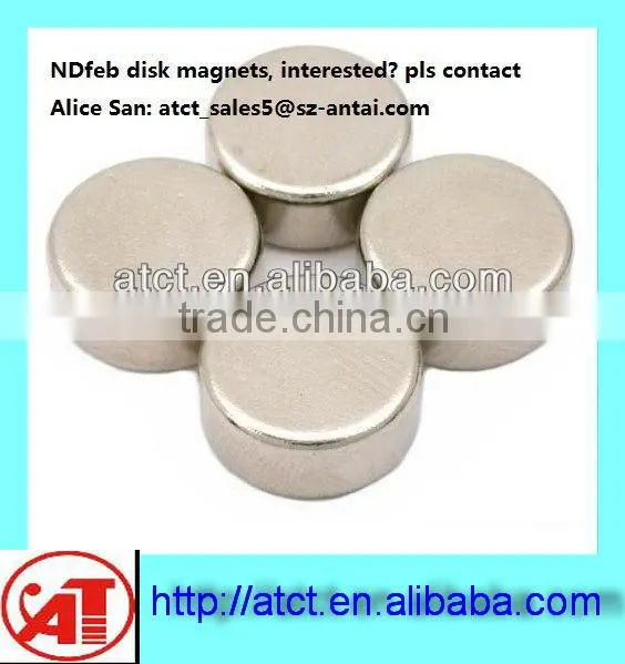 Permanent Sintered Disc Ndfeb Magnets