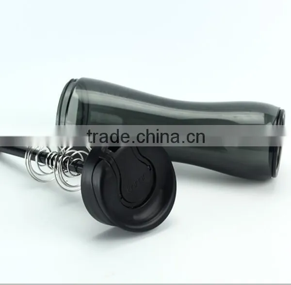 BPA-Free Shaker Bottle Straw Water Shake Bottle Shaker Cup photo-2