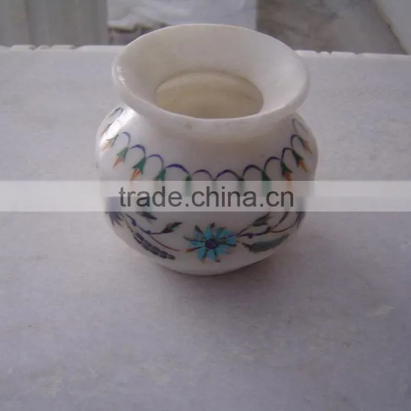New Marble Inlay Pot photo-2