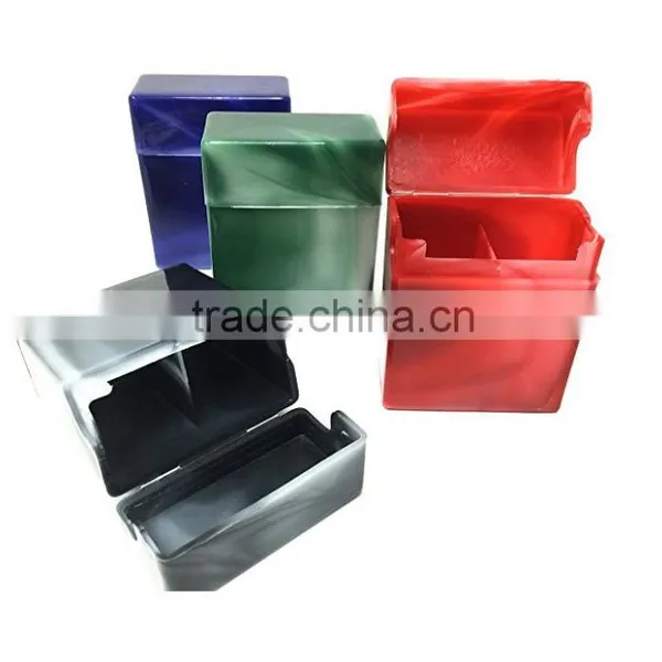 Flip Top Cigarette With Divider Case/Box - King Size Cigarettes photo-2