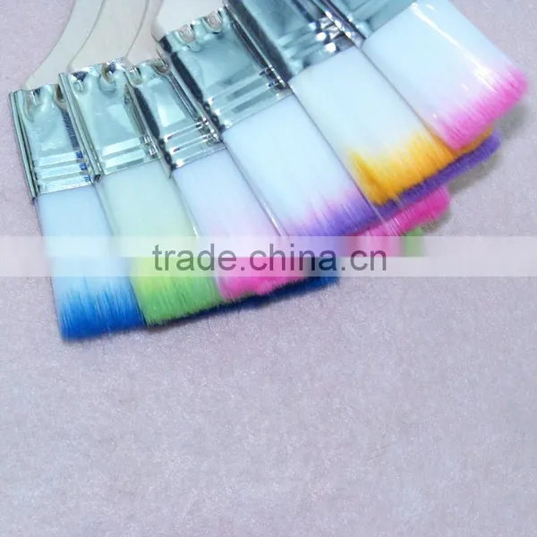 Colorful Nylon Hair Dust Cleaning Barbecue Brush Paint Brush Set photo-3