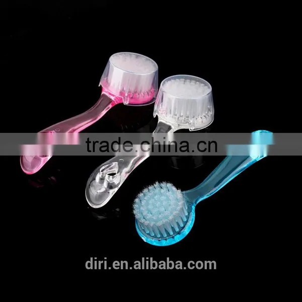 Professional Facial Pore Cleanser Cleaner Face Brush Translucent Clear Handle photo-3