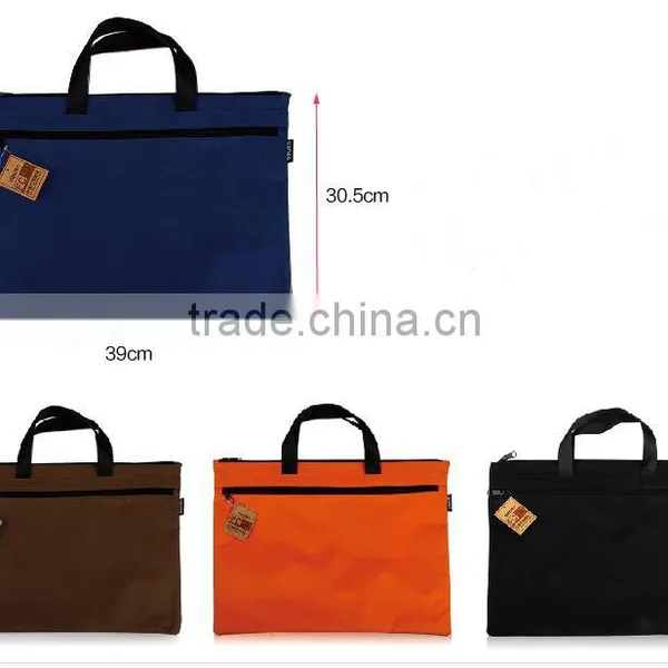 China Supplier Polyester Zipper Hand Document Bag A4, Conference Tote Bag photo-5