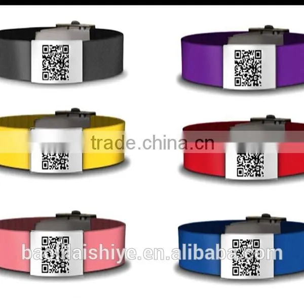 Wholesale Cheap Fashion Silicone id Bracelet photo-6
