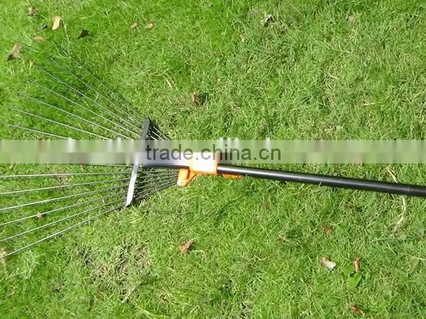 Best Selling Garden Rake Steel Handle photo-4