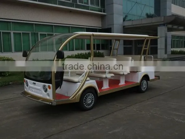 Factory Direct Sale Good Quality Resort Tourist Electric Bus photo-5