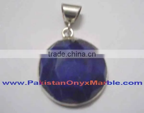 STERLING SILVER PENDANTS LAPIS LAZULI JEWELRY photo-4
