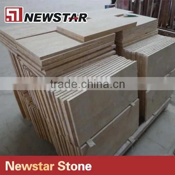 Beige Color and Travertine Marble Type Travertine Marble photo-2