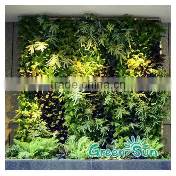 Garden Green House Artificial Green Wall Vertical Garden System photo-3