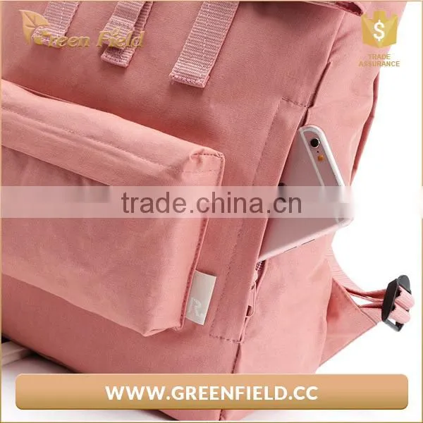 Business Style Nylon Girls Laptop Backpack photo-3