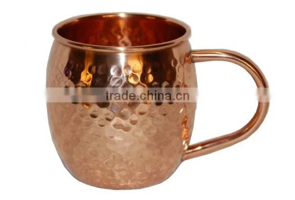 Hammered Solid Copper Mugs photo-6