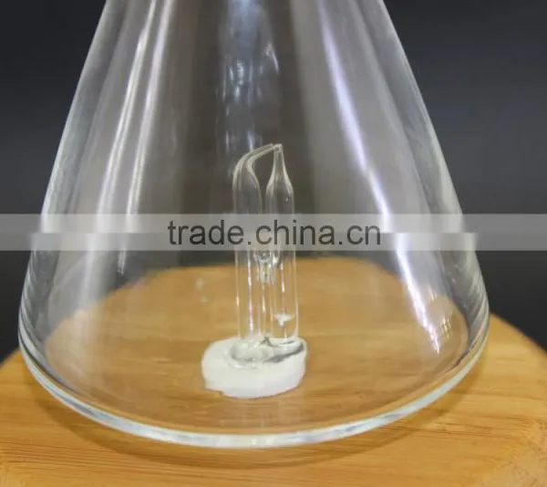 Wooden LED Aroma Diffuser Ultrasonic Humidifier Nebulization Oil Diffuser photo-3