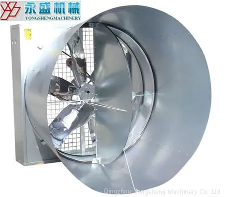 Double Door Horn Cone Exhaust Fan Big Air Flow