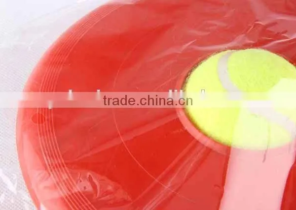 2PC Plastic Pet Toy Hollow Frisbee With Tennis Ball/new Design Hot Sale Dog Toy photo-2