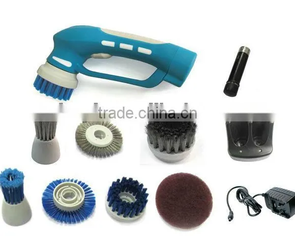 CE,ROHS,high Quality Scrubber Brush for Kitchen/bathroom/Barbecue Grills,electric Kitchen Brush,power Scrubber Brush