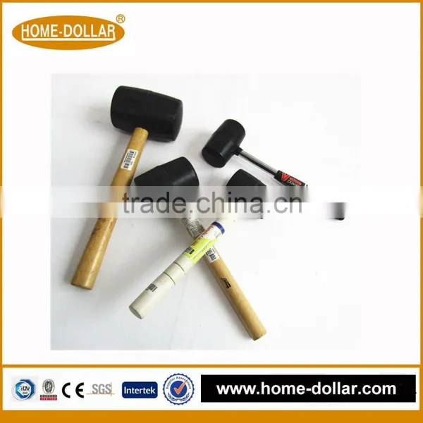 16OZ Black Headed Rubber Mallet photo-2