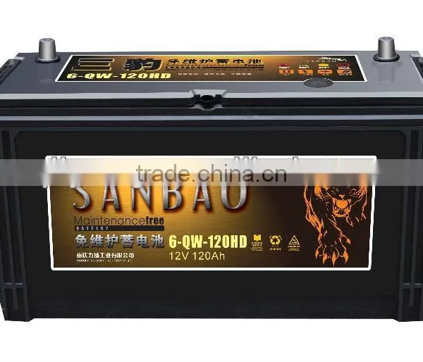 Lead Acid Maintenance Free Car Battery 55D23LMF 12V60AH photo-3